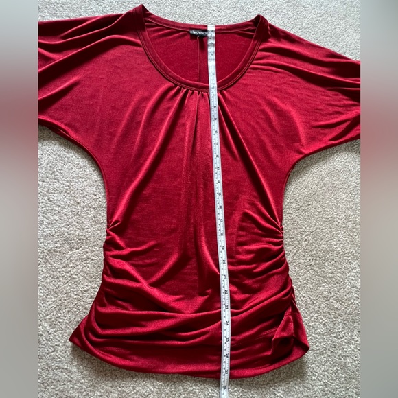 Le chateau brand new, size small maroon,red wine color tunic. - Picture 4 of 8